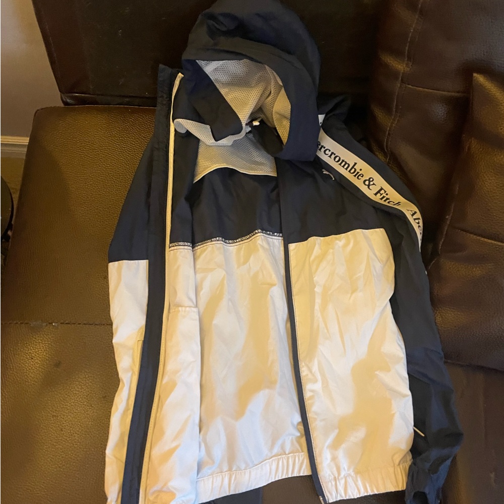 abercrombie and fitch windbreaker!